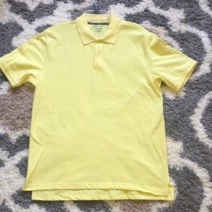 St. John’s Bay Yellow Polo size L. Like new!